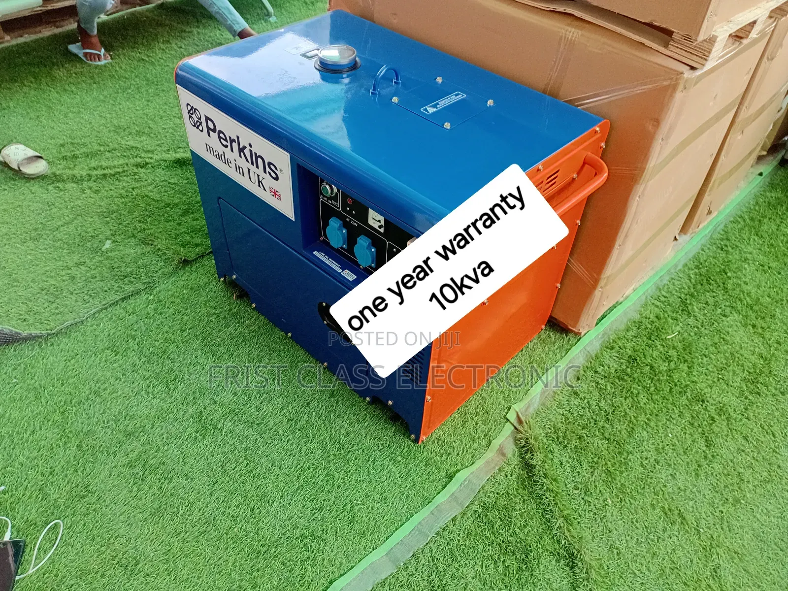 10kva Silent Diesel Genset With Air-Cooled Engine