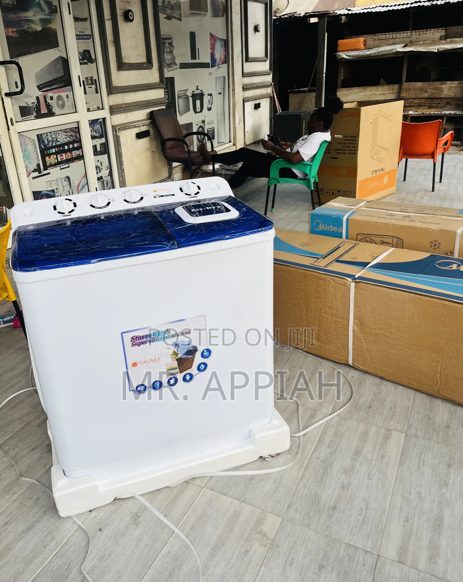 Choose Unique Galaxy 13kg Semi-AutoElectric Washing Machine