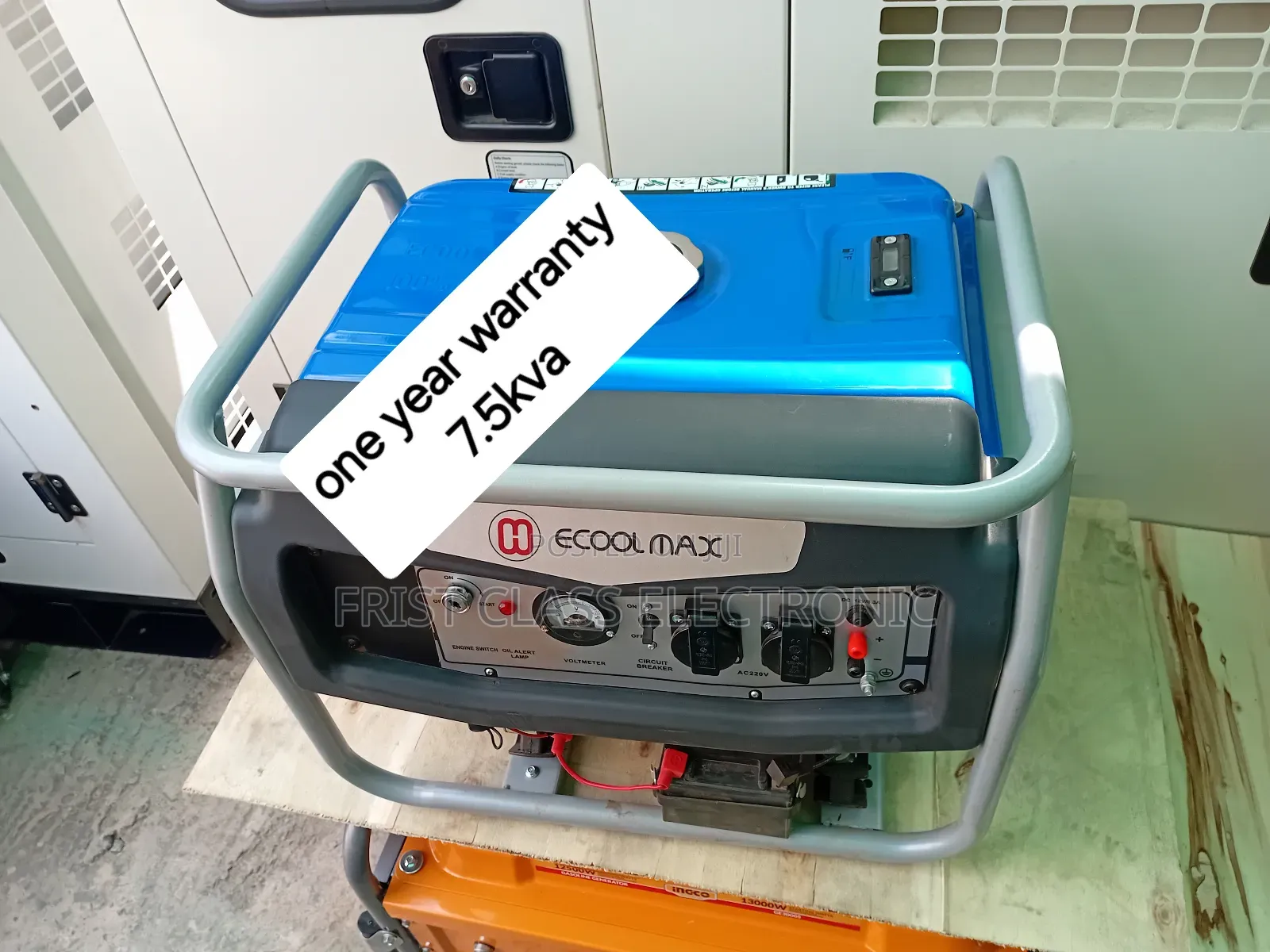 Electric and Pull Start Petrol Genset