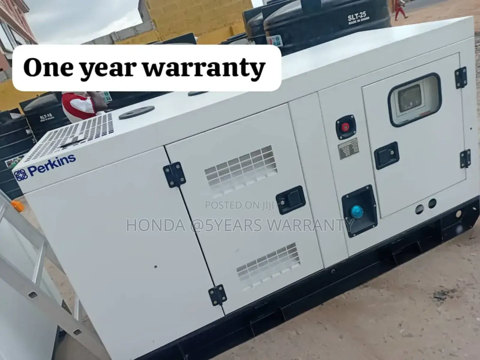 Energetic Generator Perkins 50kw 50kva Silent Diesel