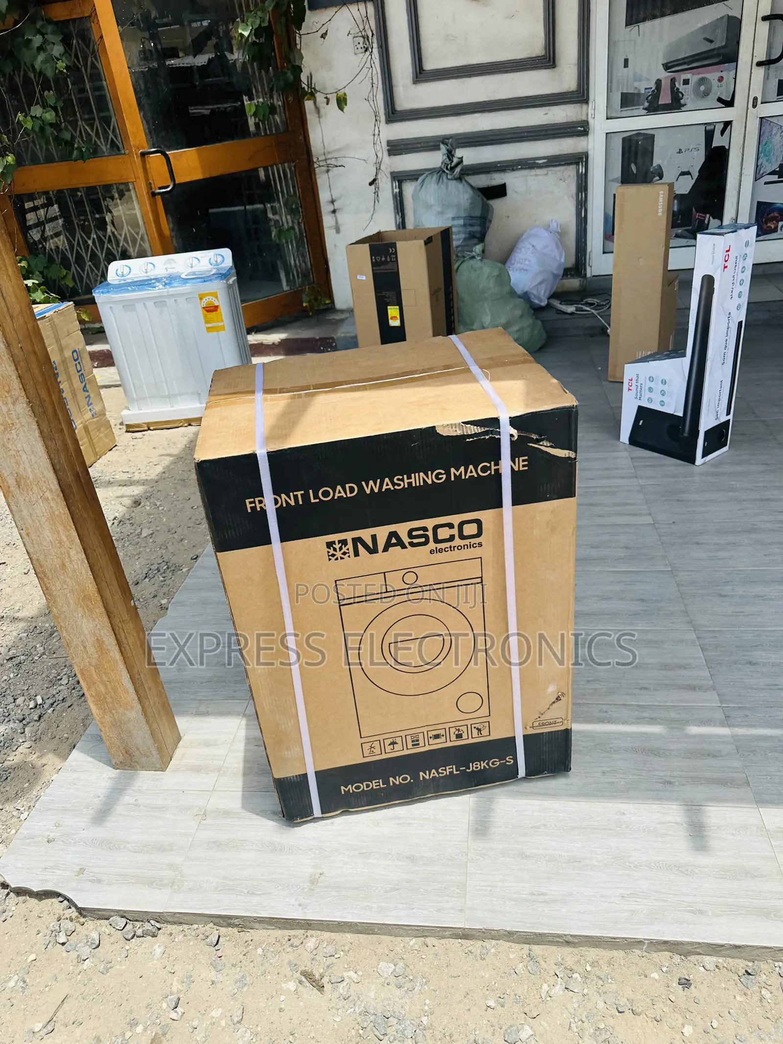 Brand New Inverter Wm Front Load Nasco 8kg Full Auto