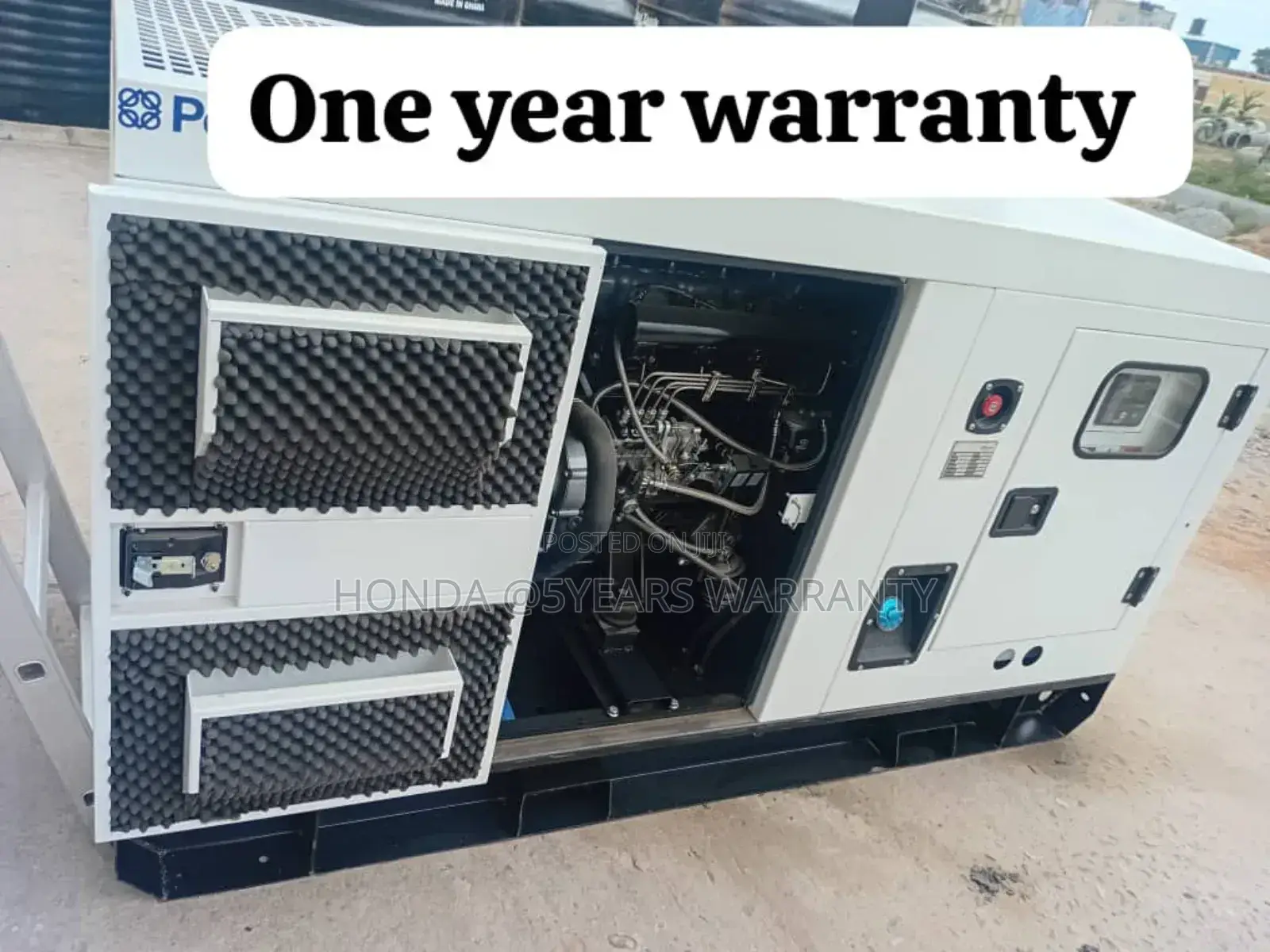 Welling Generator 50kva 50kw Silent Perkins
