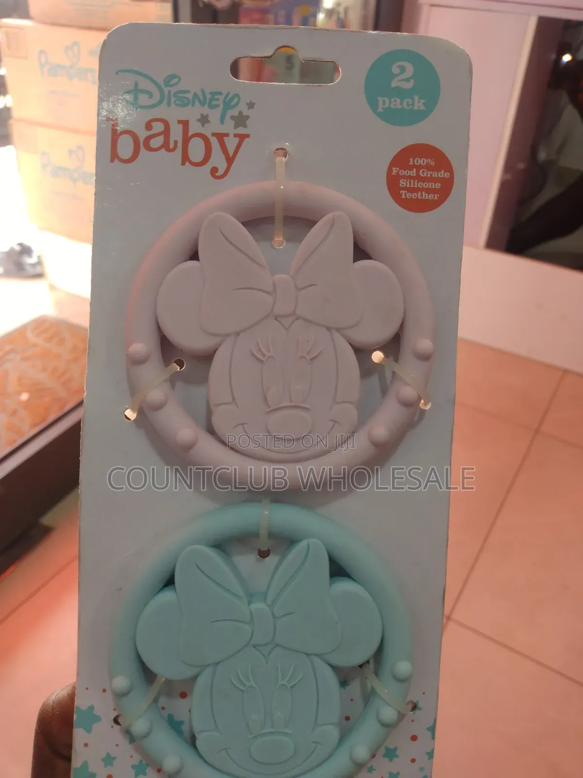 Minnie Mouse Silicone Teethers