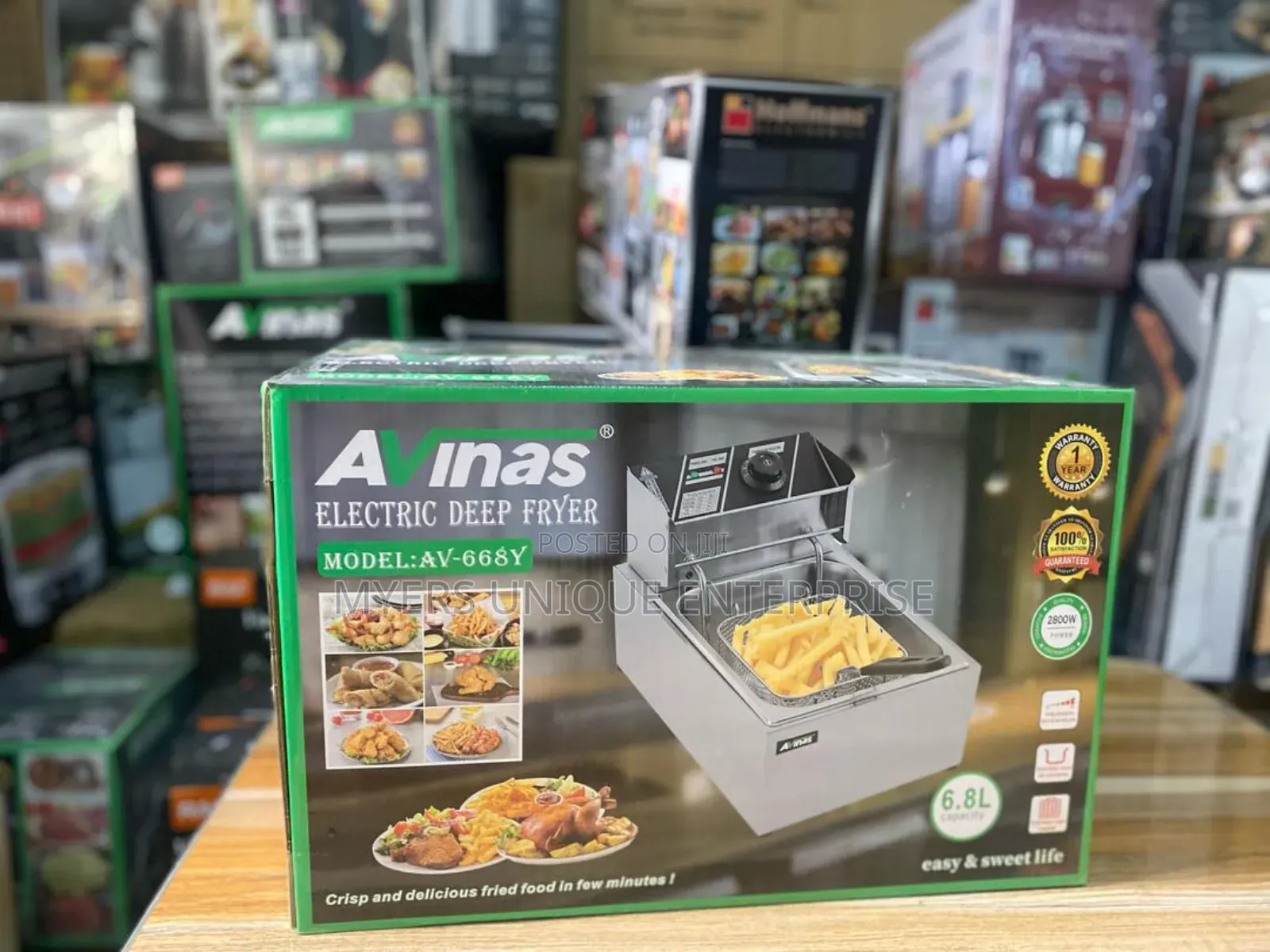 Authentic Electric 6.8l Deep Fryer