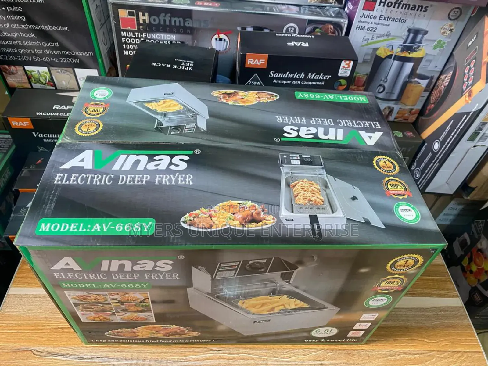 Avinas 6.8l Deep Fryer Energy Efficient