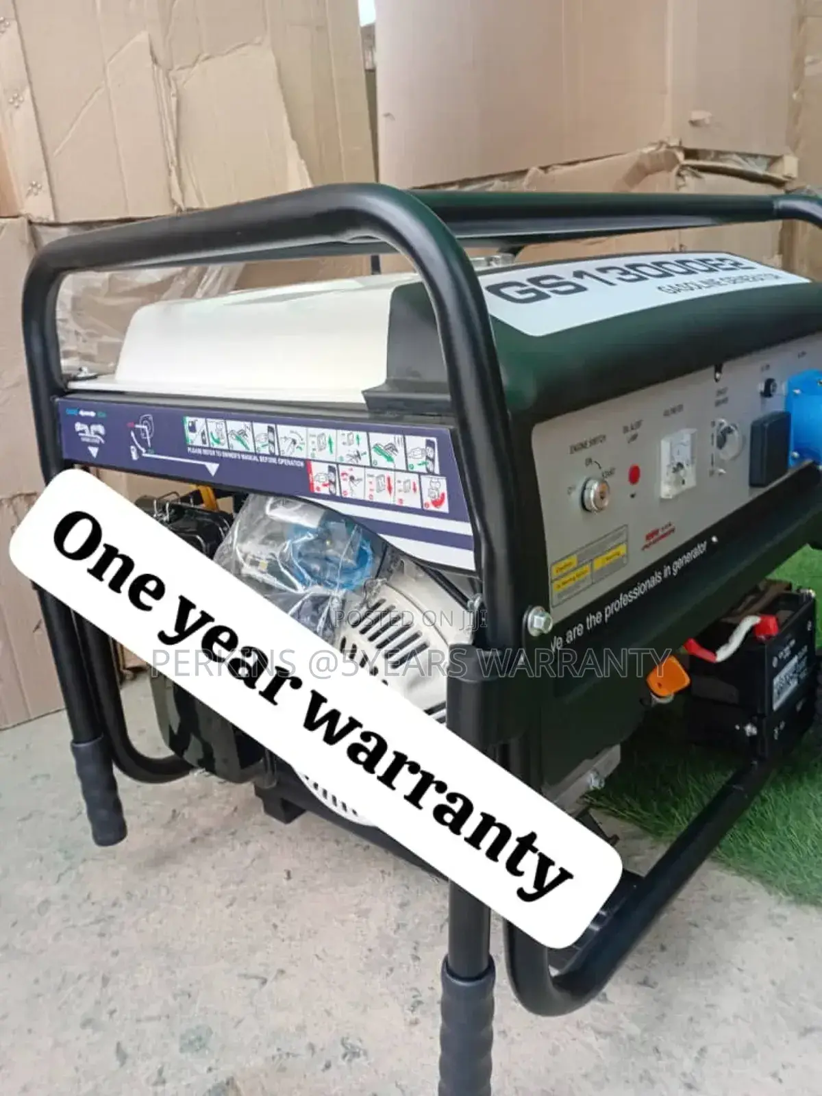 Power Your World 10kva 13000wats Pertrol Uk Generator