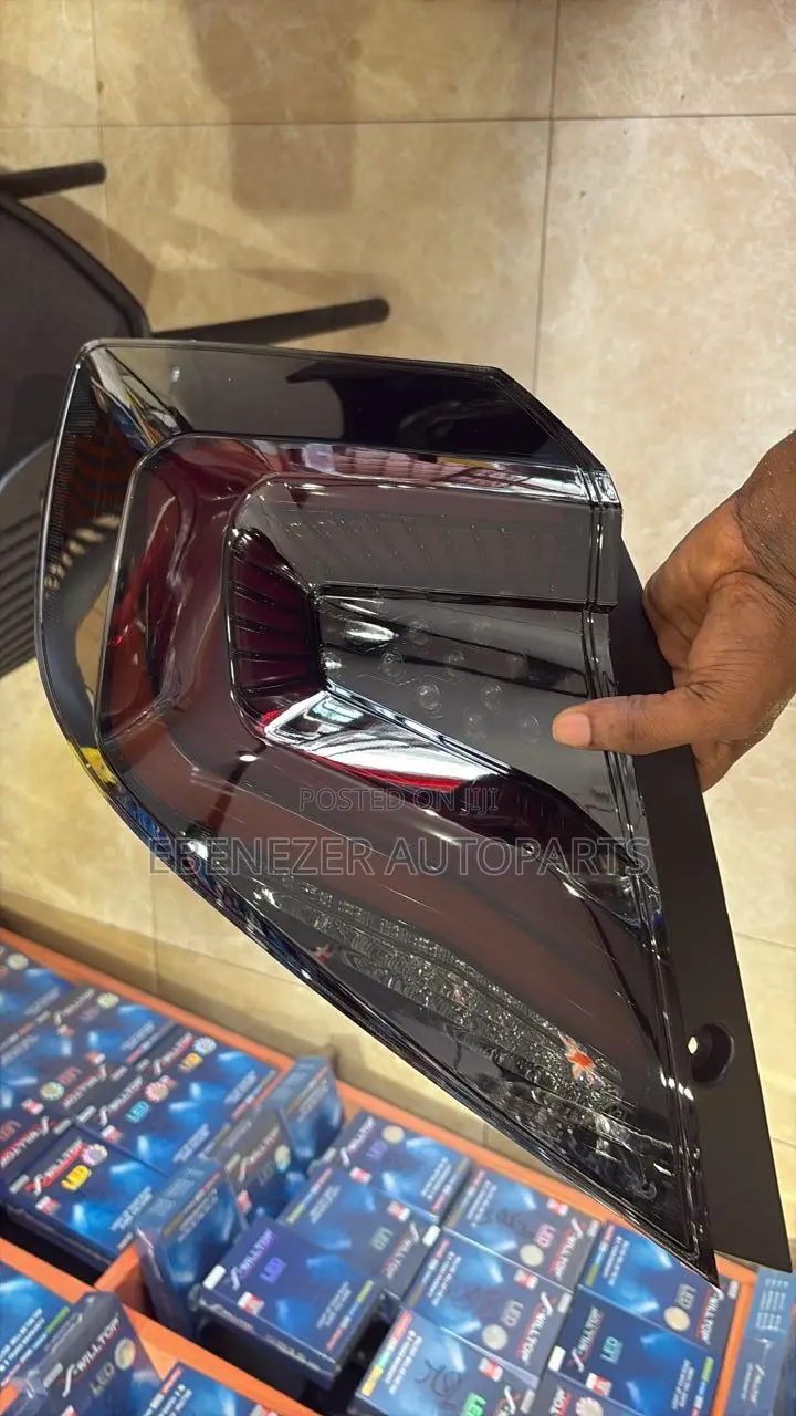 Honda Civic Smoke Led Spec Taillights 2016 2017 2018 2019
