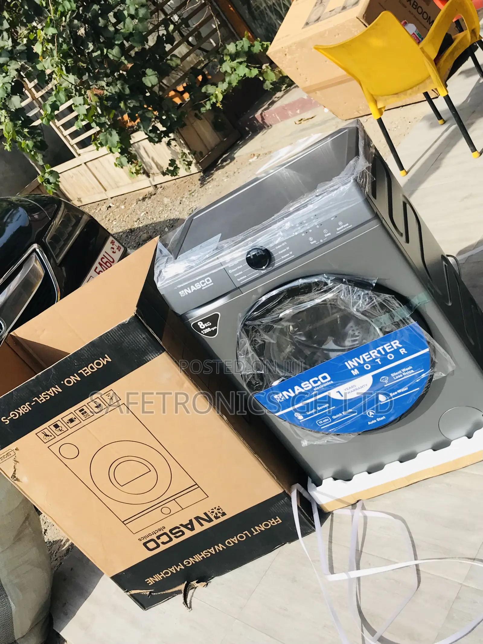 Massive Smart Fullauto Inverter Nasco 8kg Front Load Washer