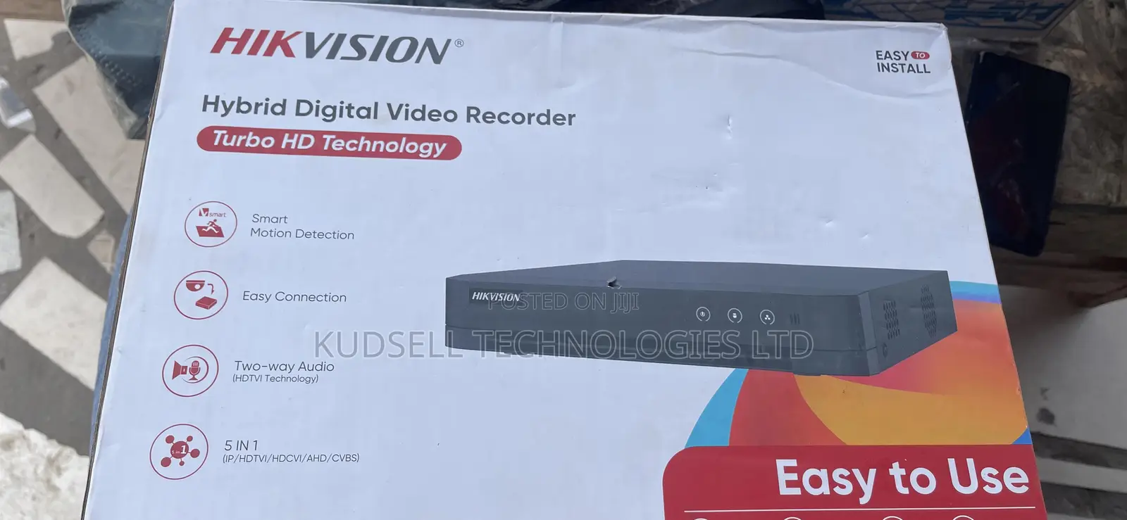 8-Ch 720p 1u H.265 DVR