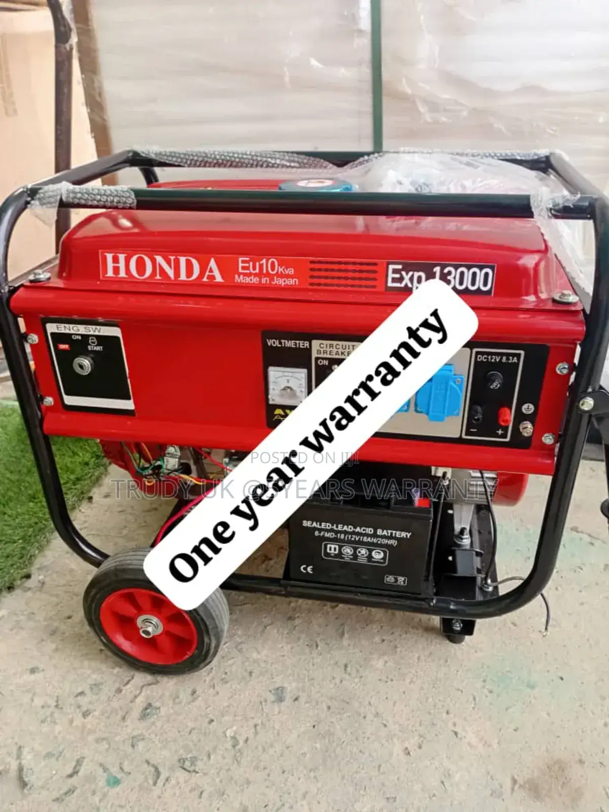 Power Without Limit 10kva 13000wats Honda Pertrol Generator