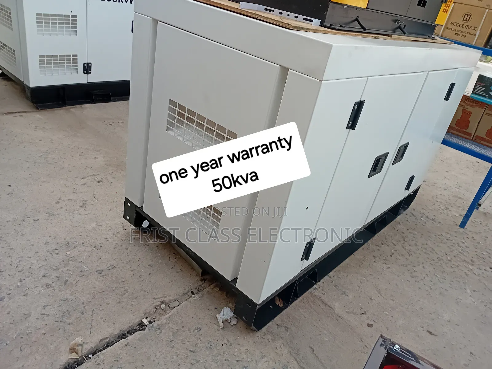 50kva Waterproof Silent Diesel Engine