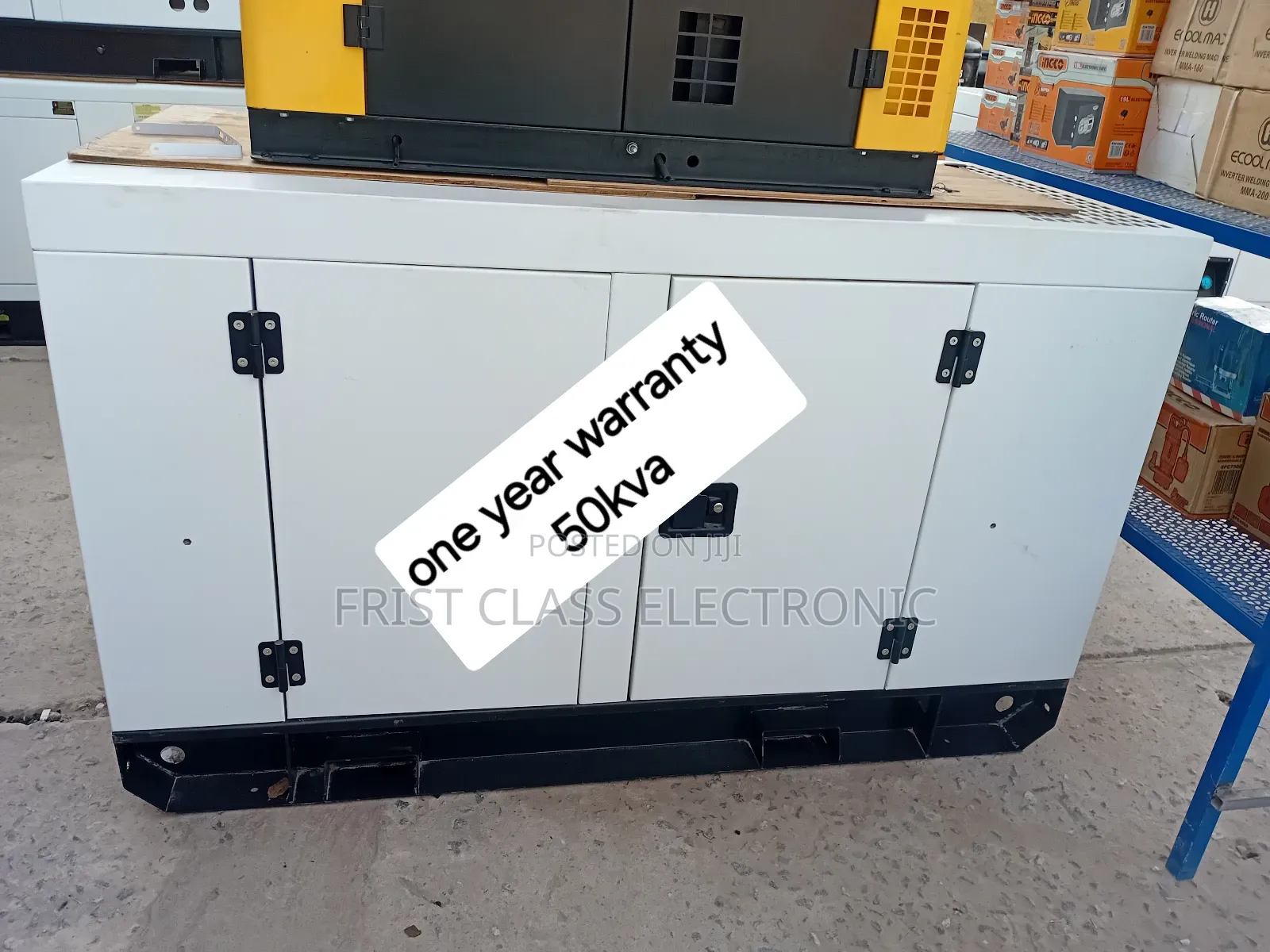 50kva Silent Diesel Genset With 100% Copper Engine