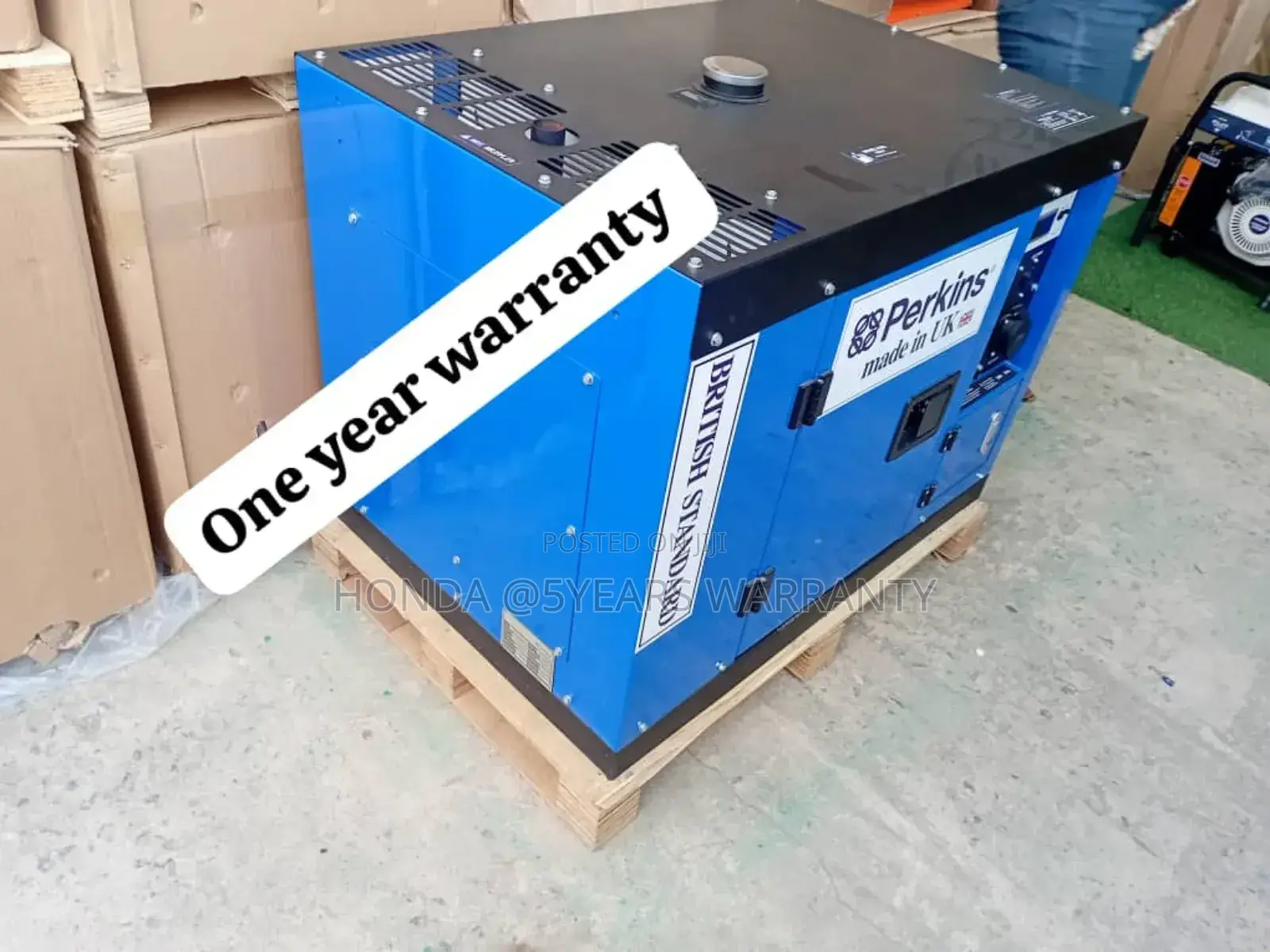 Alpha Generator 15kva 16500watt Perkins