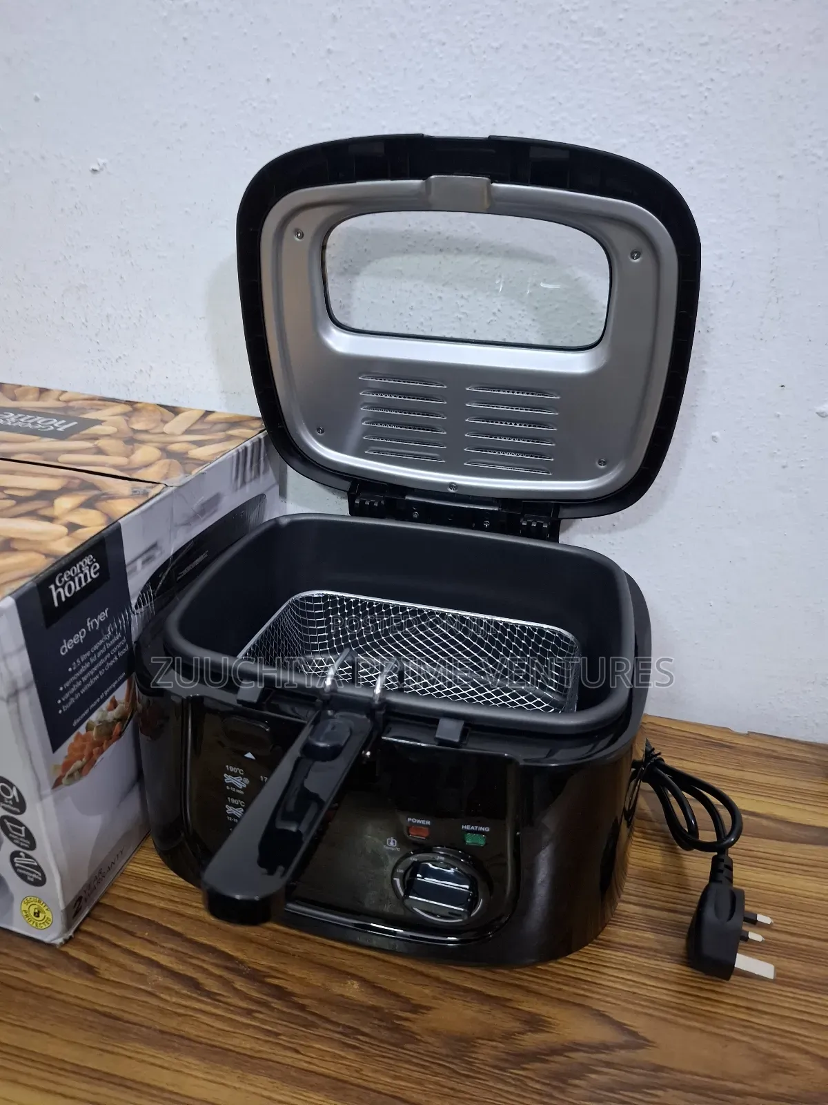 2.5l George Home Deep Fryer From Uk