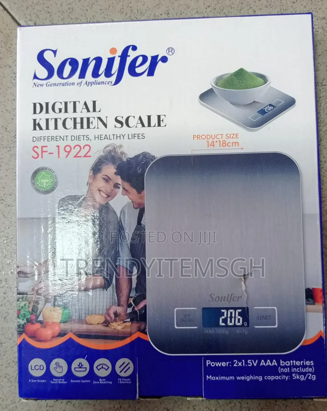5kg Digital Kitchen Weighing Scale