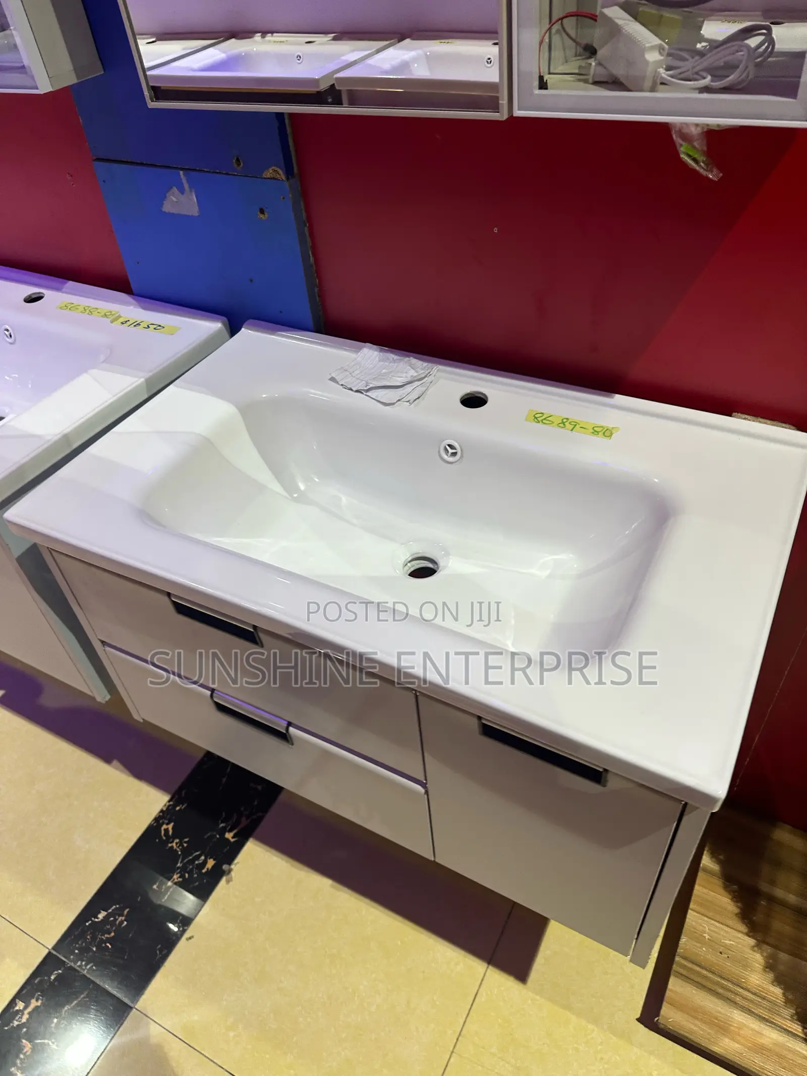 Cabinet Basin- With Led Light