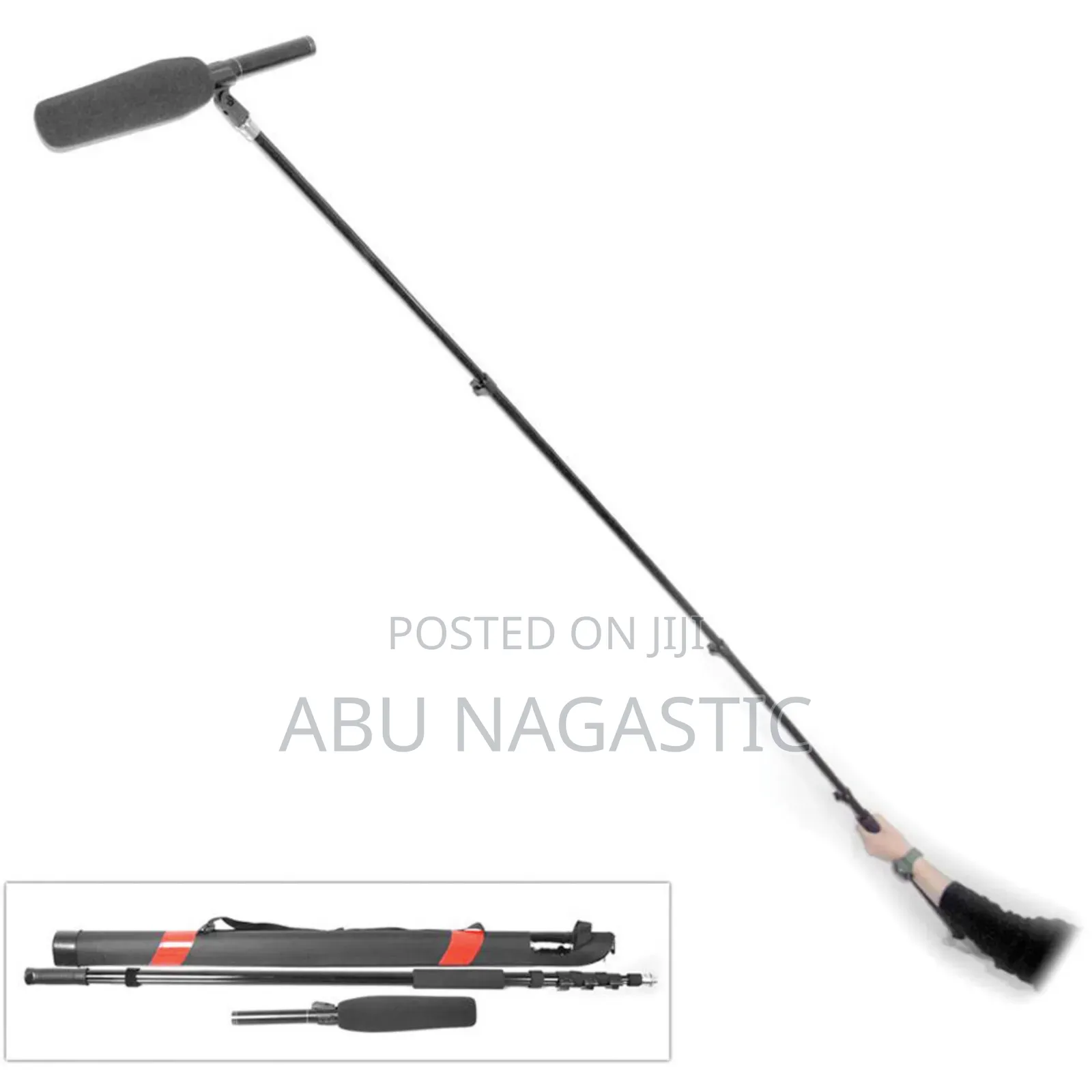 Boom Pole 3.5m/11.5ft With Mic