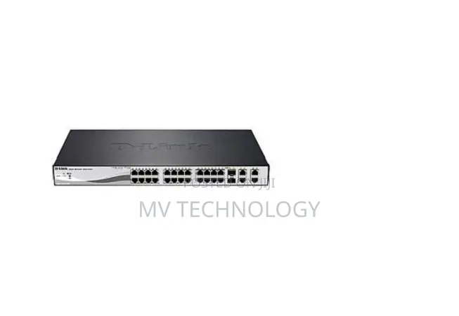 D-Link 24port DGS-F1210-26ps-E Poe Smart Switch (Managed)