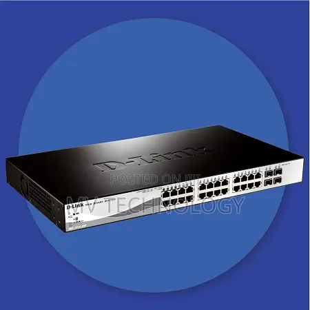 D-Link 24port DGS-F1210-26ps-E Poe Smart Switch (Managed)