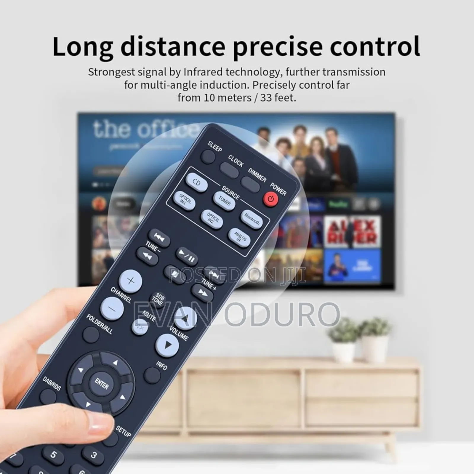 Original Denon Remote Control Rc 1214