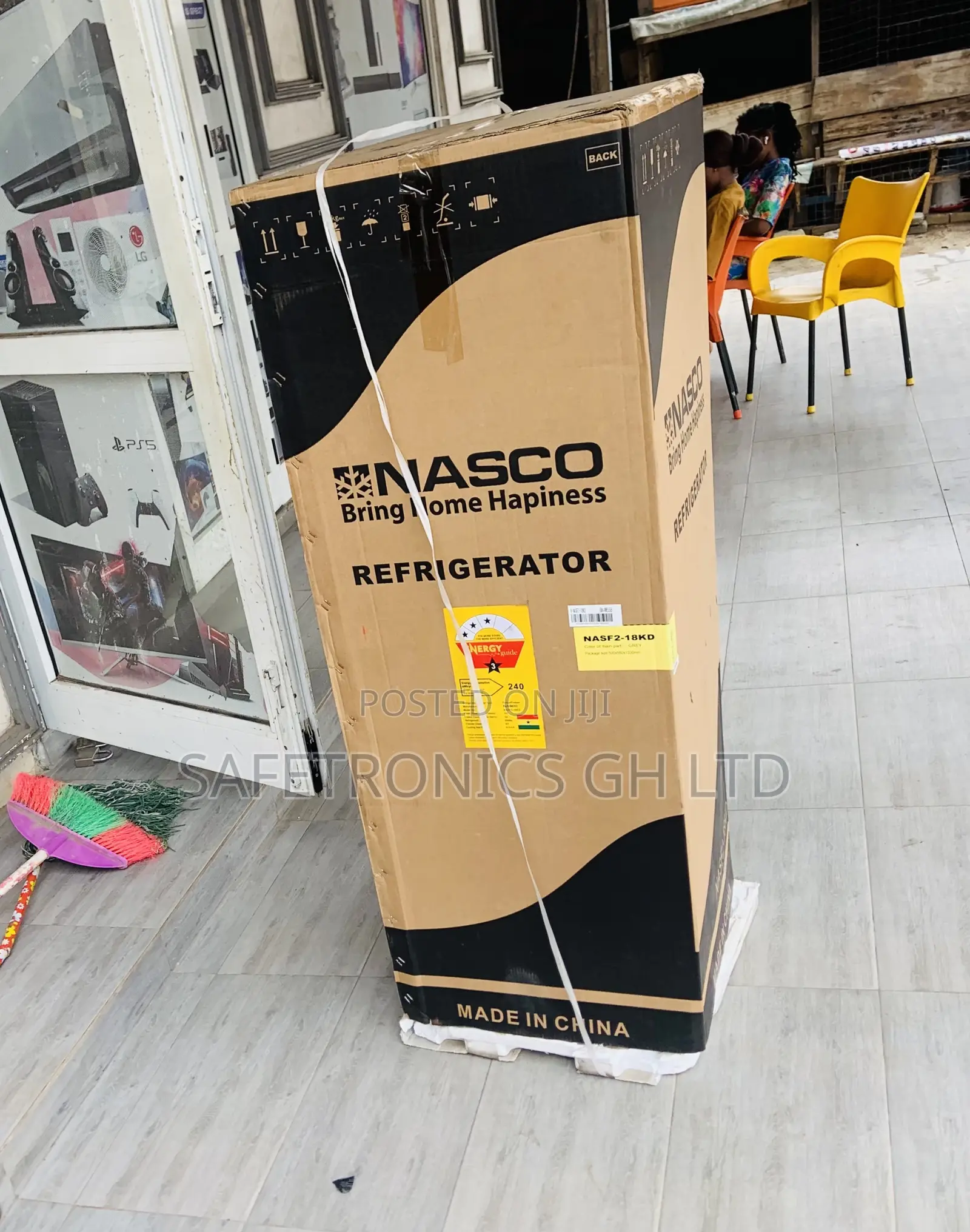 Perfect Top Freezer 136l Doubledoor Nasf2-18kd Grey Fridge