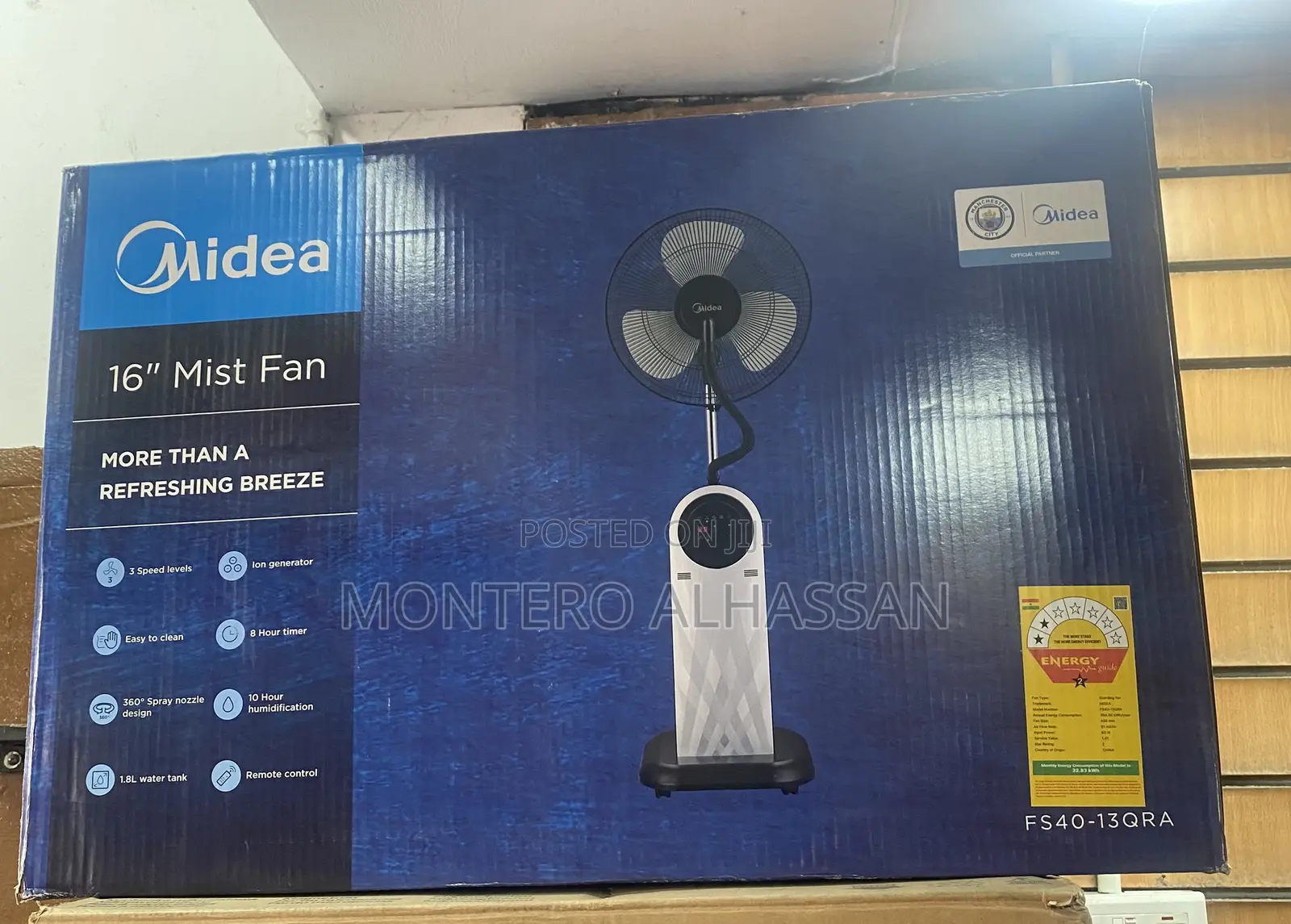16 Inches Mistfan Midea