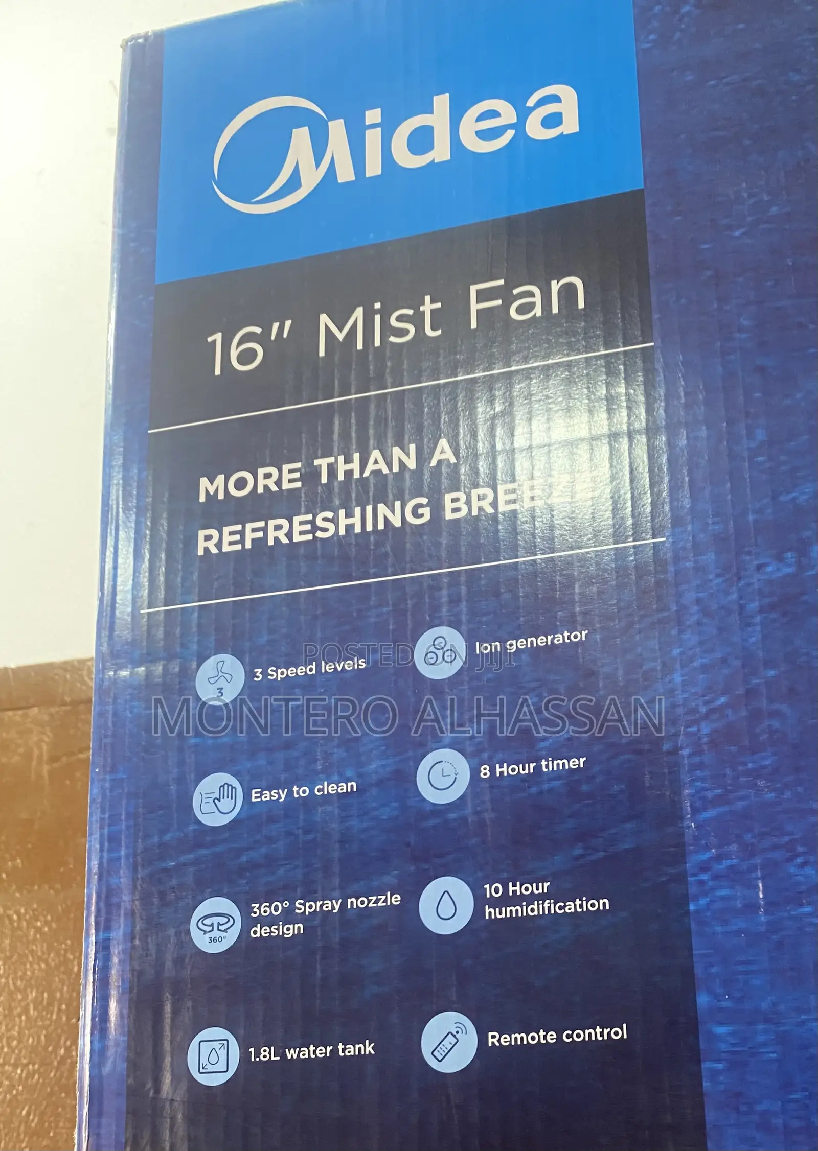 16 Inches Mistfan Midea