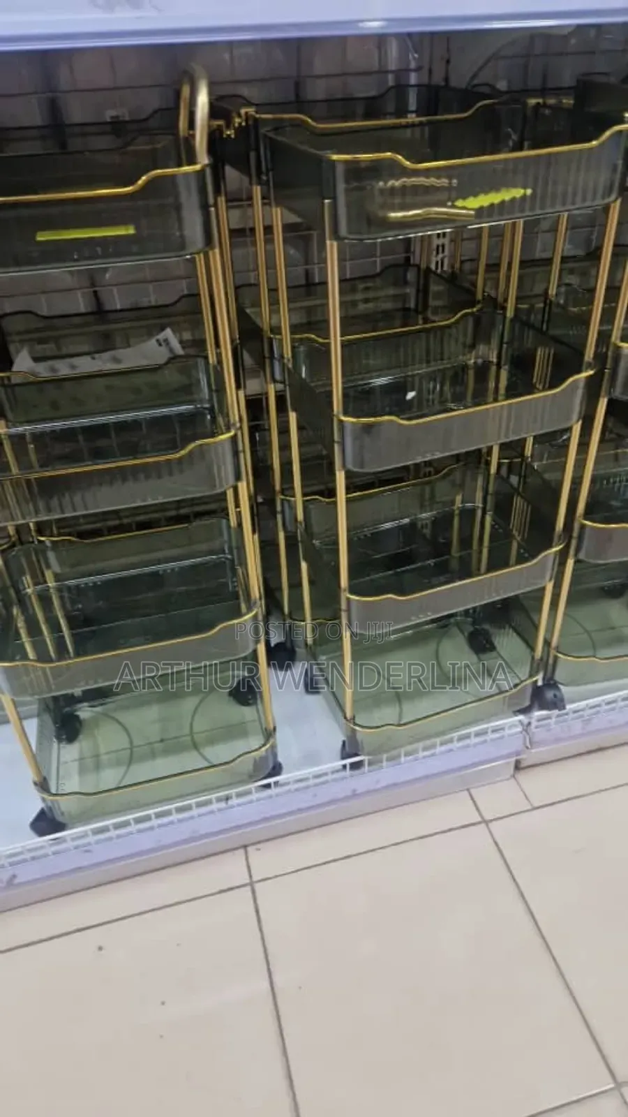 Plastic Storage Rack 4 Spaces or Column