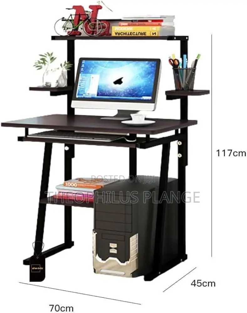 Study Table / Computer Table With Top and Down Shelves