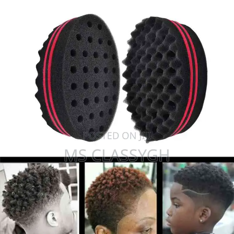 Magic Twist Hair Brush Sponge for Natural Afro Wave