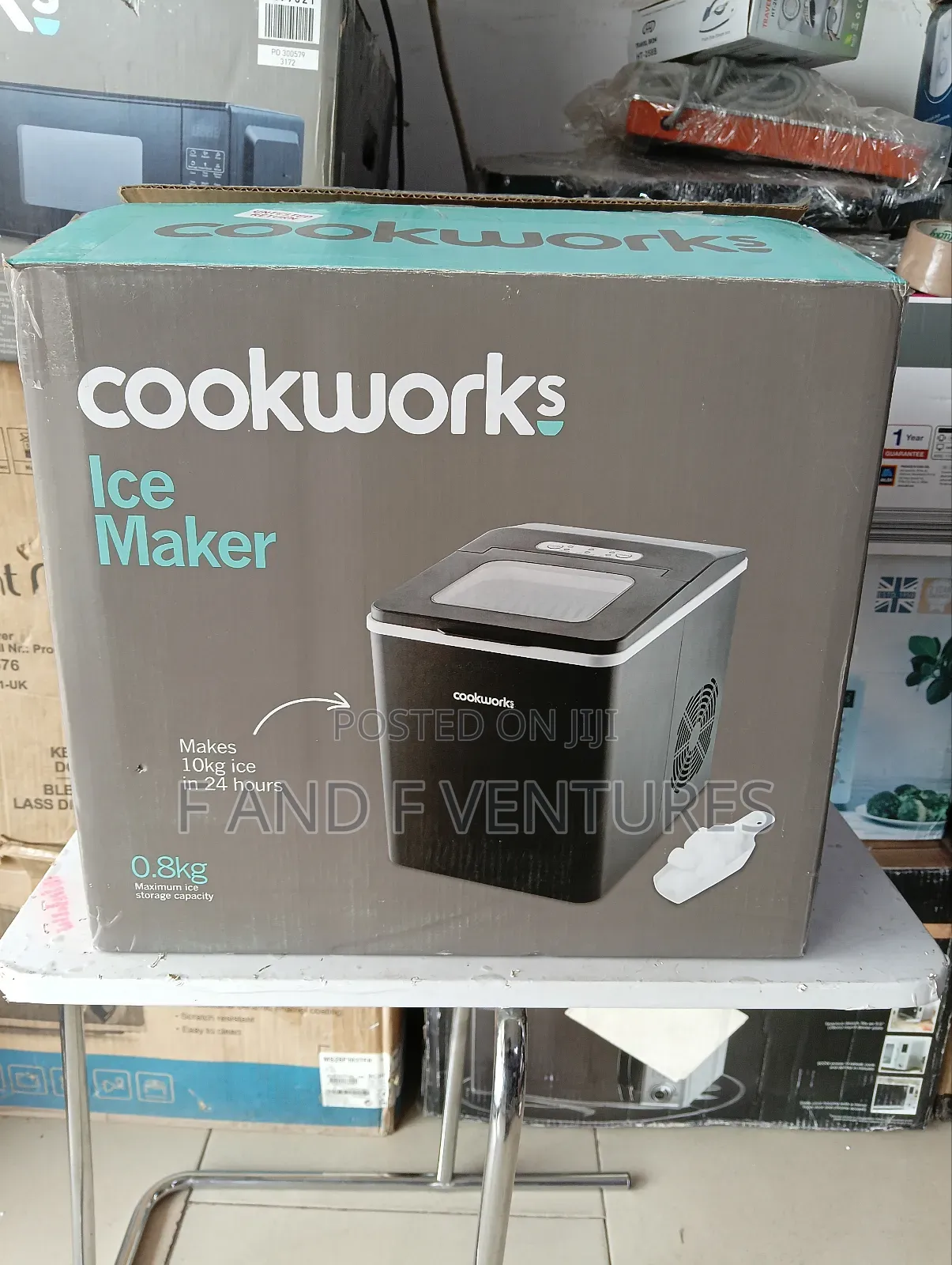 Cookworks Ice Cube Machine - Uk
