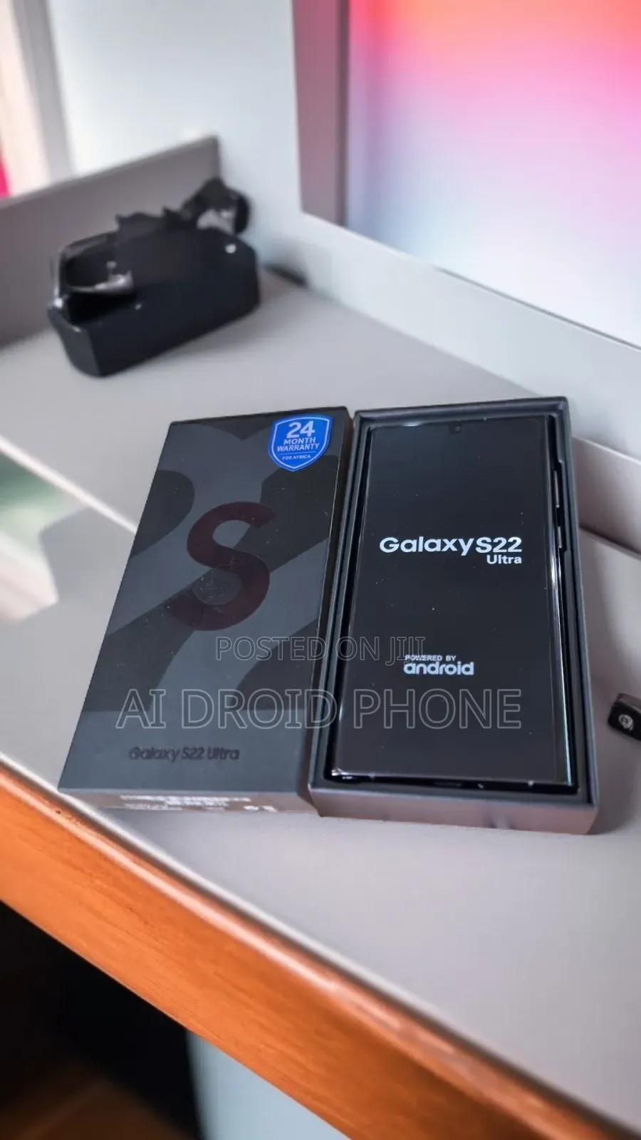 New Samsung Galaxy S22 Ultra 5G 128 GB Gold