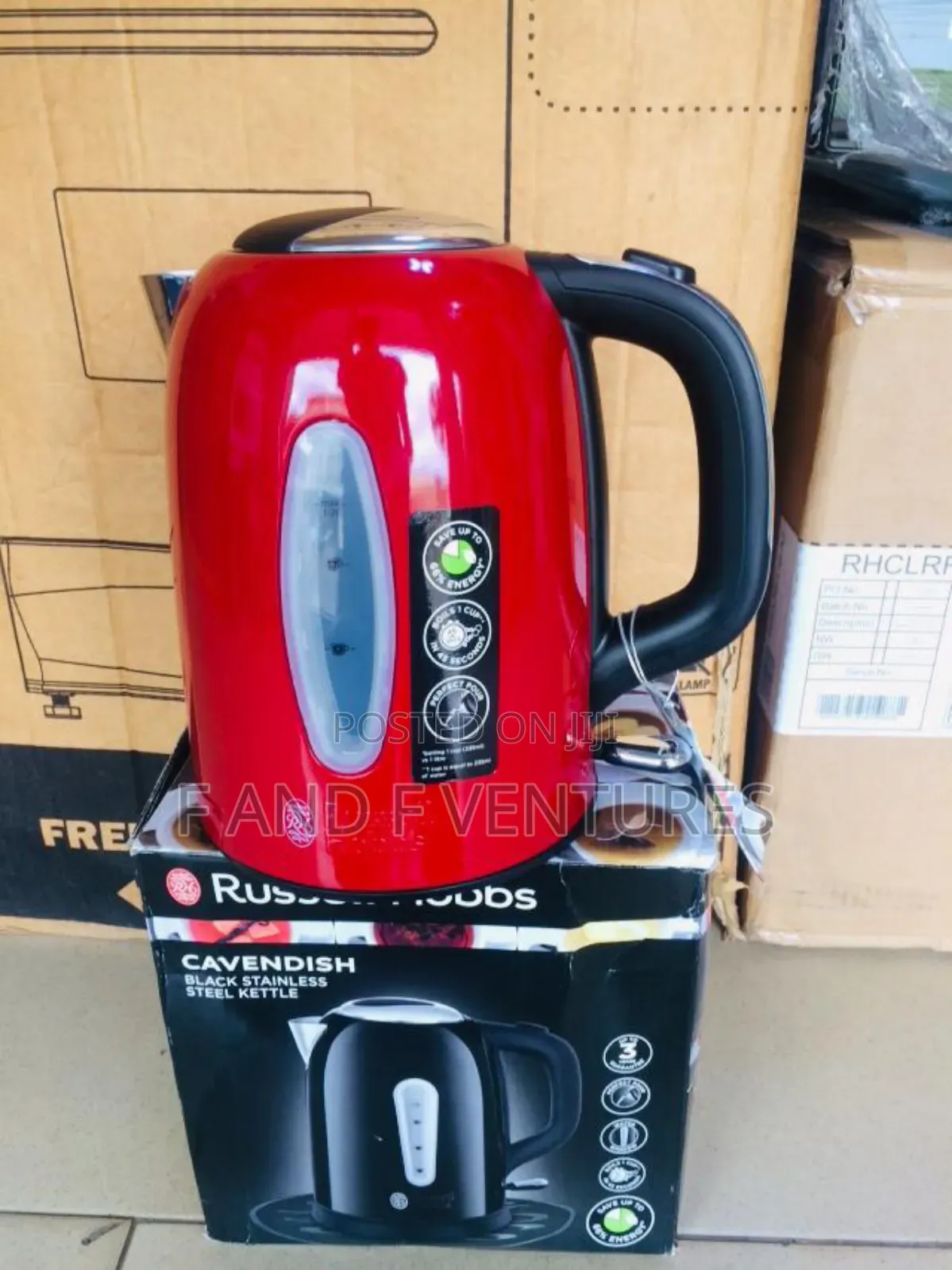 Russell Hobbs Red Kettle- Uk