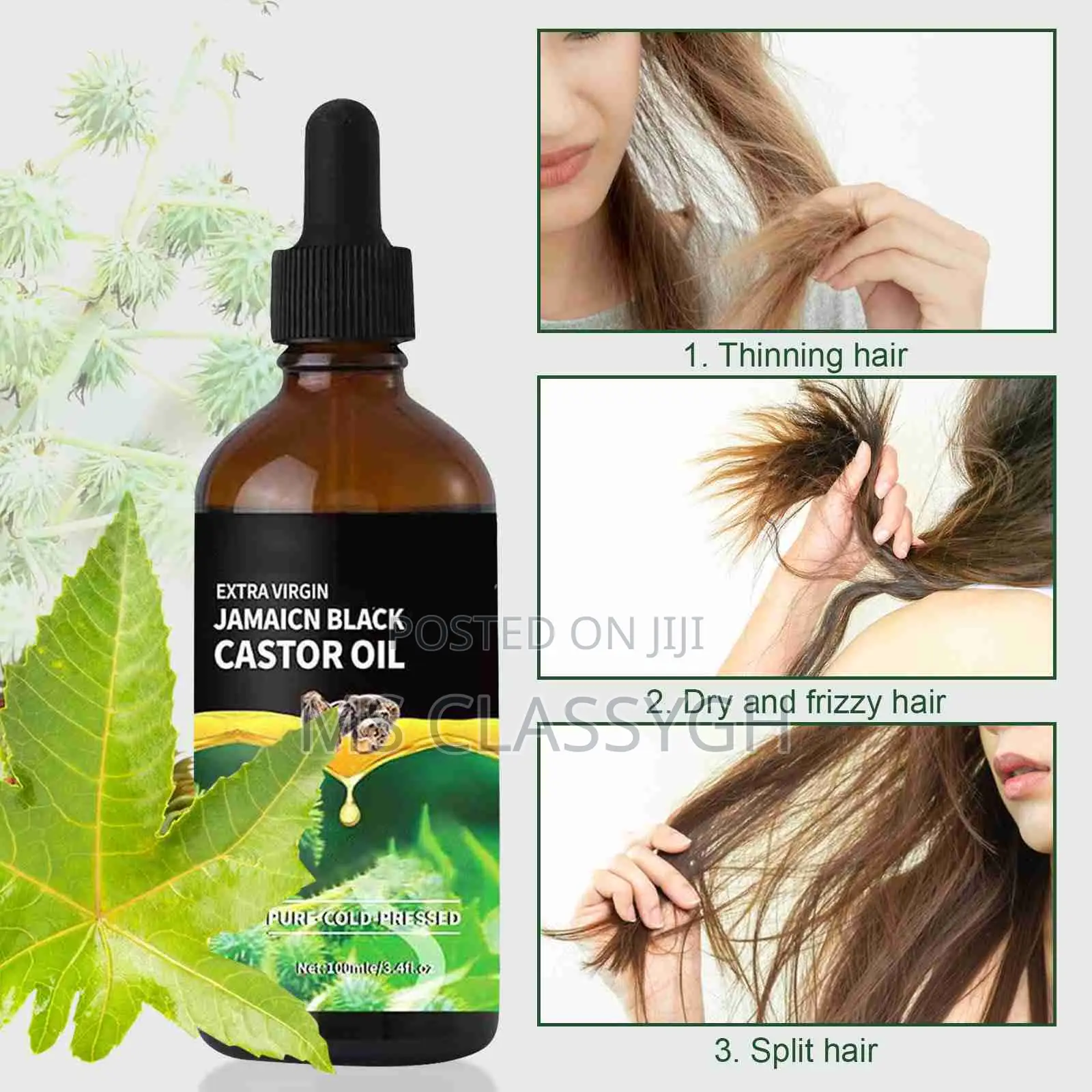 Jamaican Black Castor Oil, Stimulates Hair Growth
