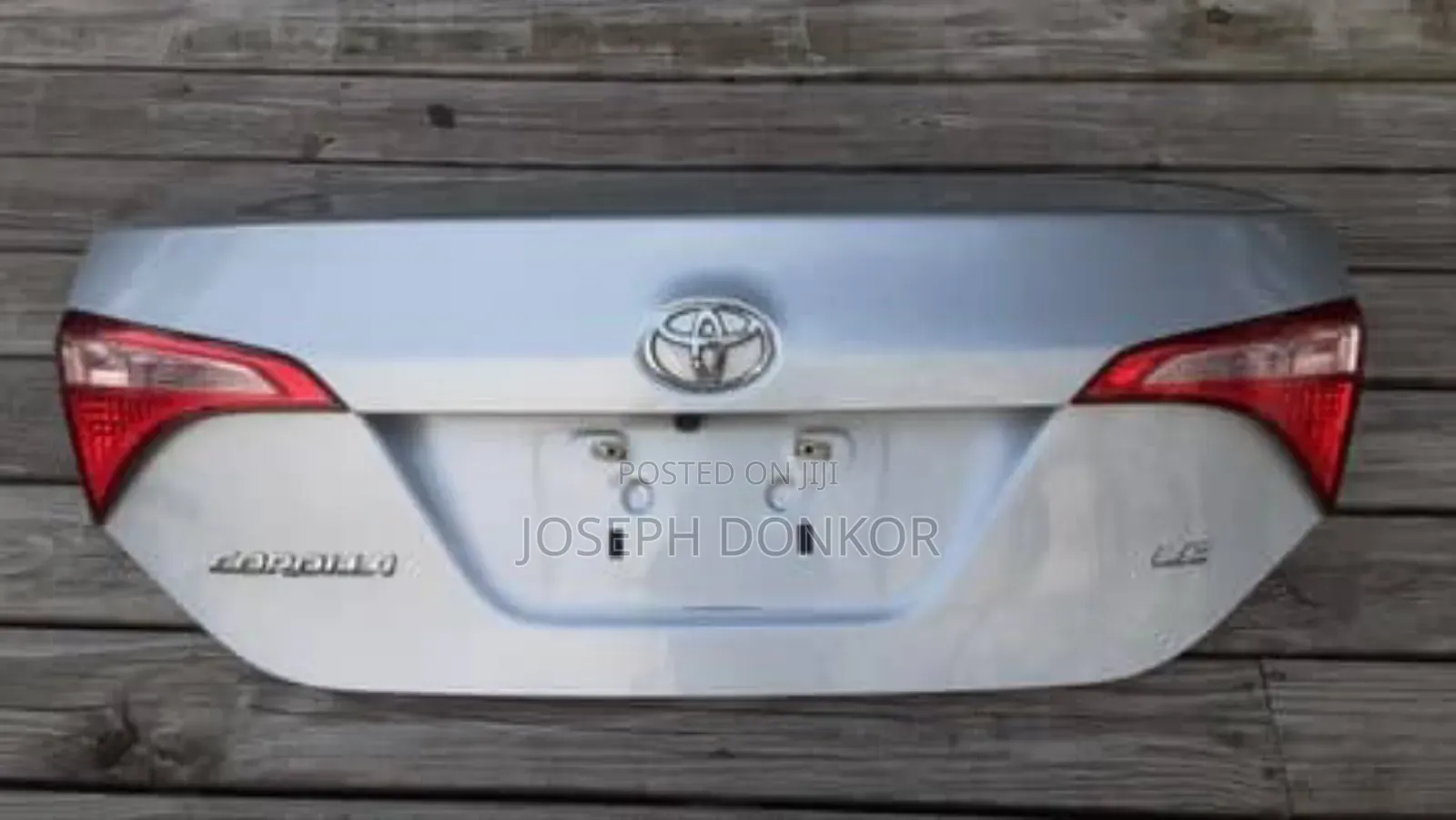 Corolla Boot/Trunk 2014,2015,2016