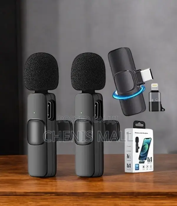2 In 1 Wireless Microphone For Android And iPhone