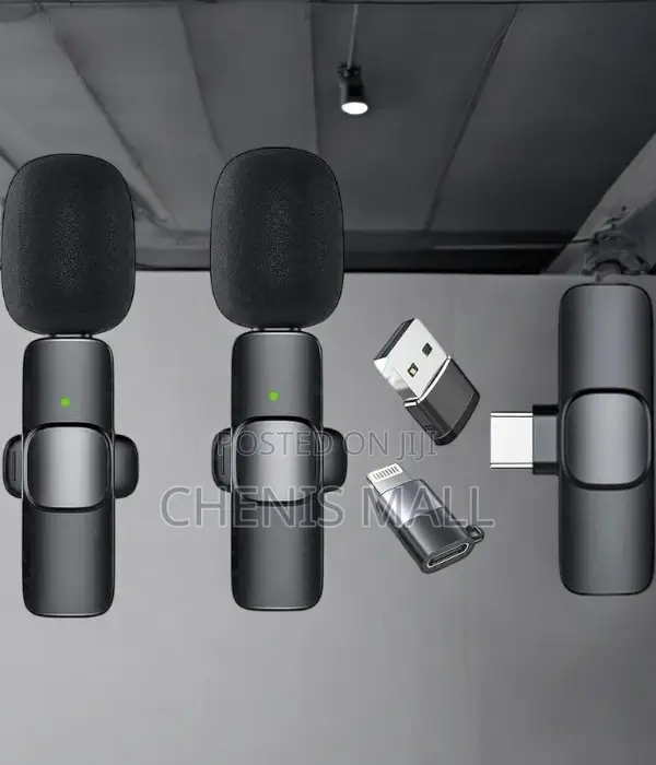 2 In 1 Wireless Microphone For Android And iPhone