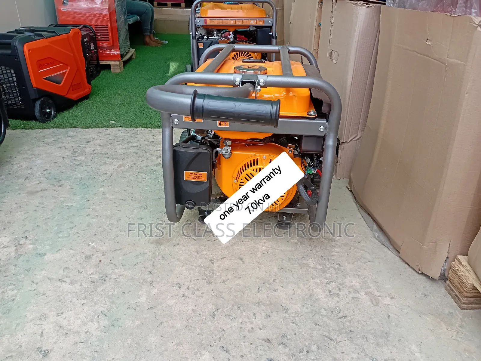 Heavy Duty 7.5kva Petrol Generator