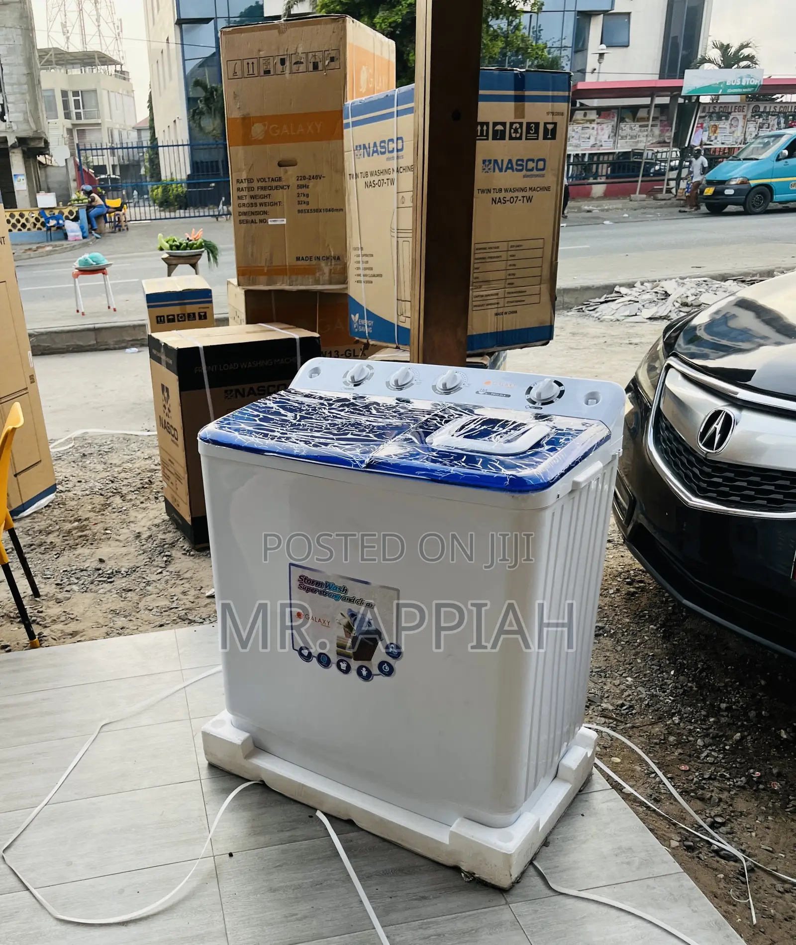 Fantastic Galaxy 13kg Twin Tab Washing Machine + Spin Dry