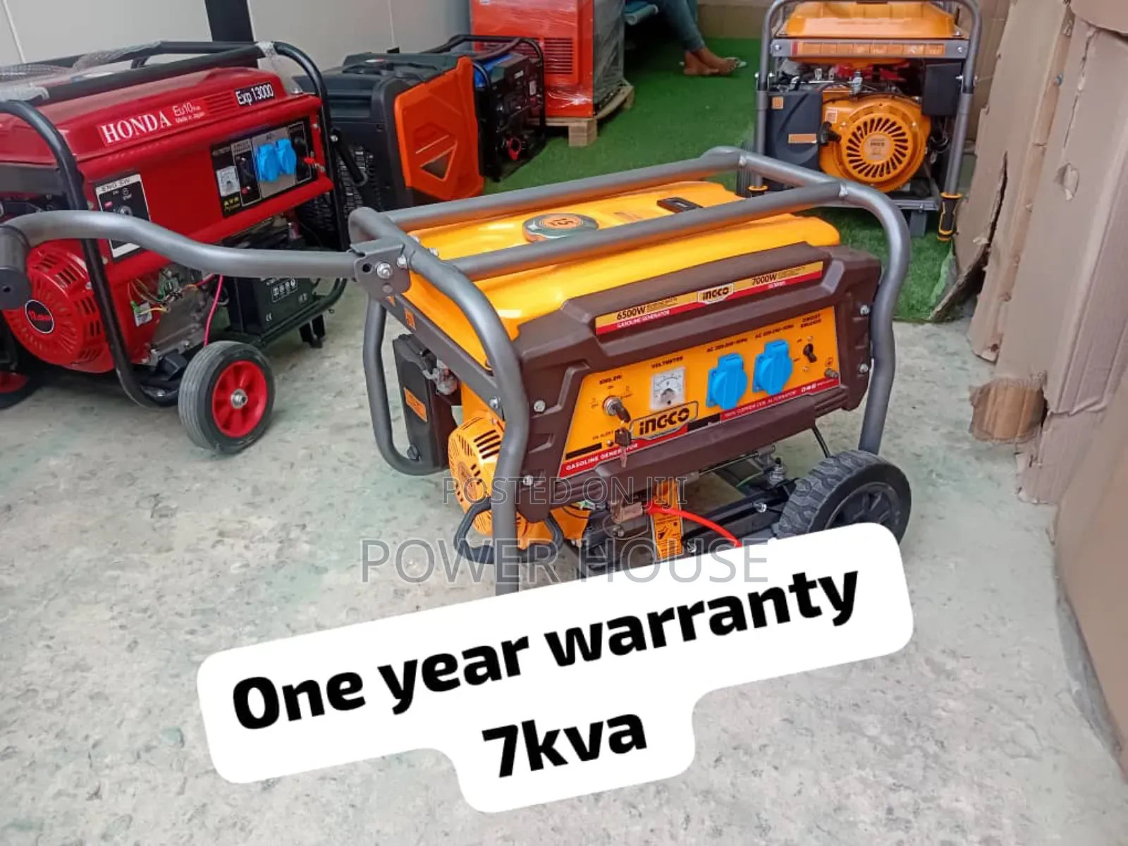 User Oriented 7kva 7000watts Petrol Generator Ingco Original