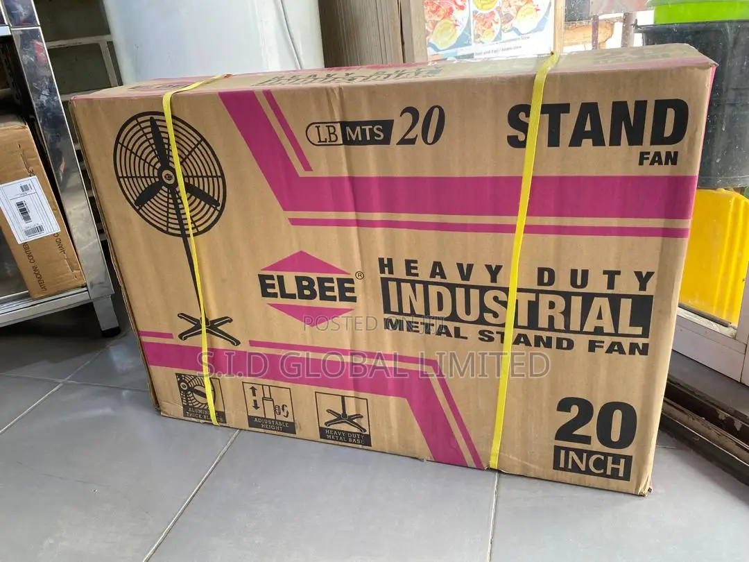 Elbee 20" Stand Fan the Smart Way to Beat the Heat