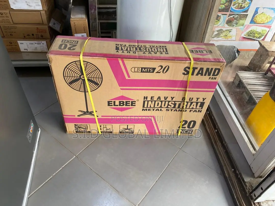 Elbee 20" Stand Fan Where Cooling Meets Innovation and Style