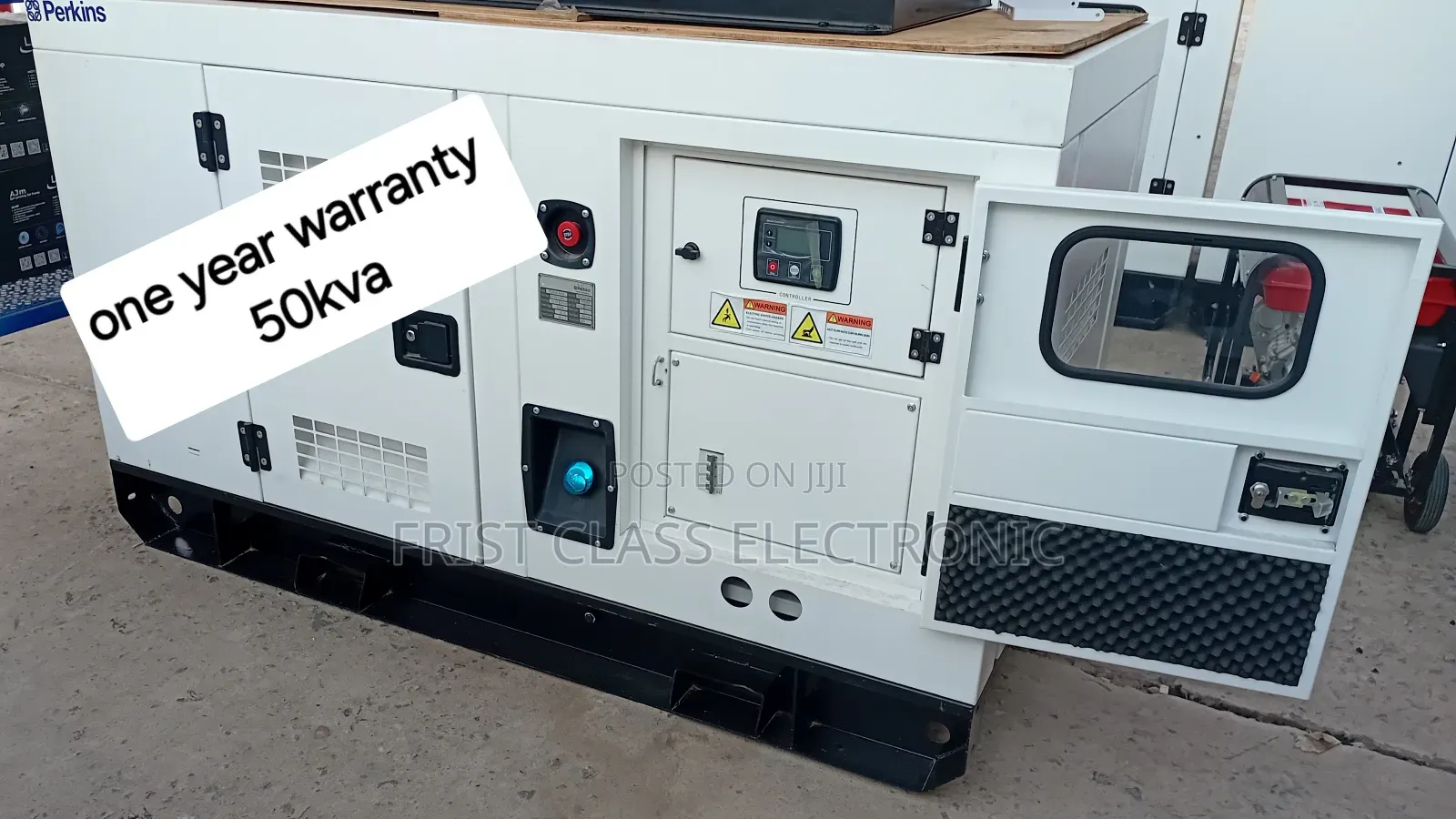50kva Silent Diesel Generator With 100% Copper Engine