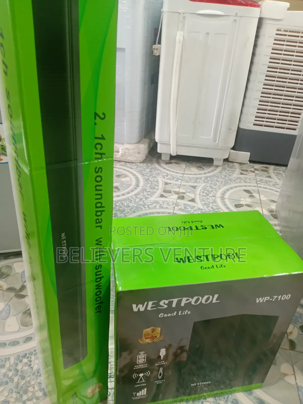 Westpool Sound Bar Wp-7100 Heavy Duty Sound Bar