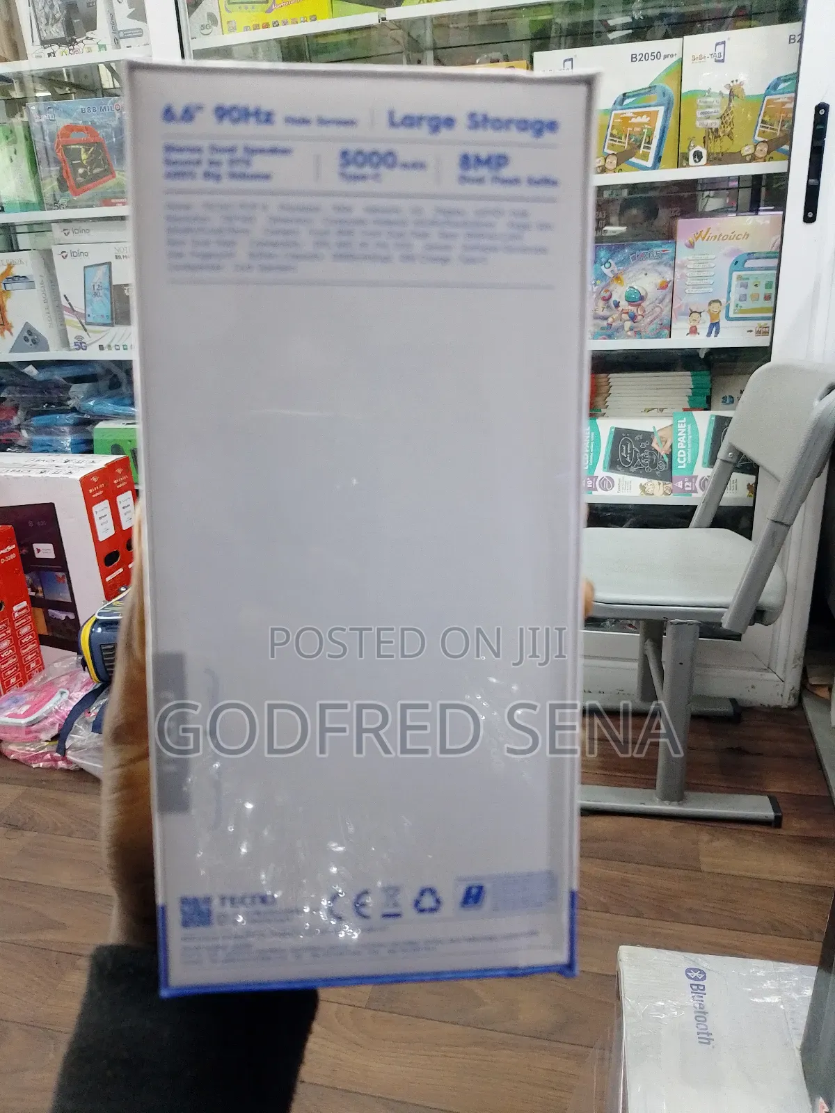 New Tecno Pop 8 64 GB Gray
