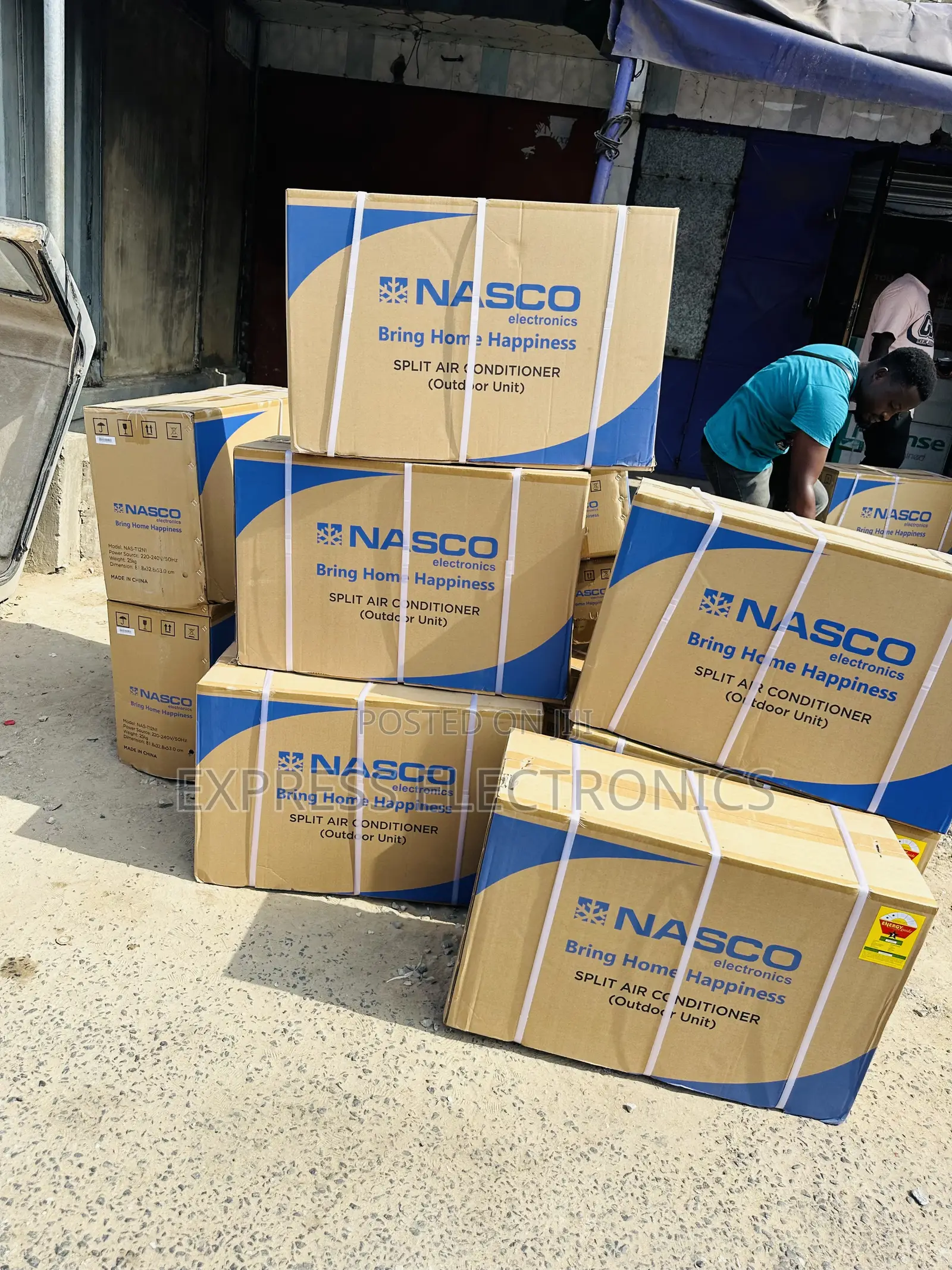 Rapid Cooling System Mode Nasco Split R410 Gas 1.5hp