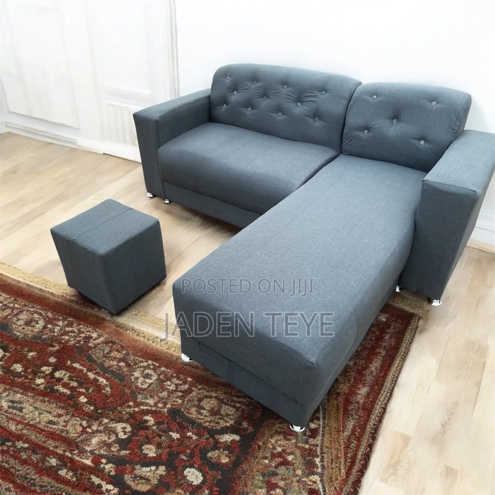 L Sharp Sofa Set