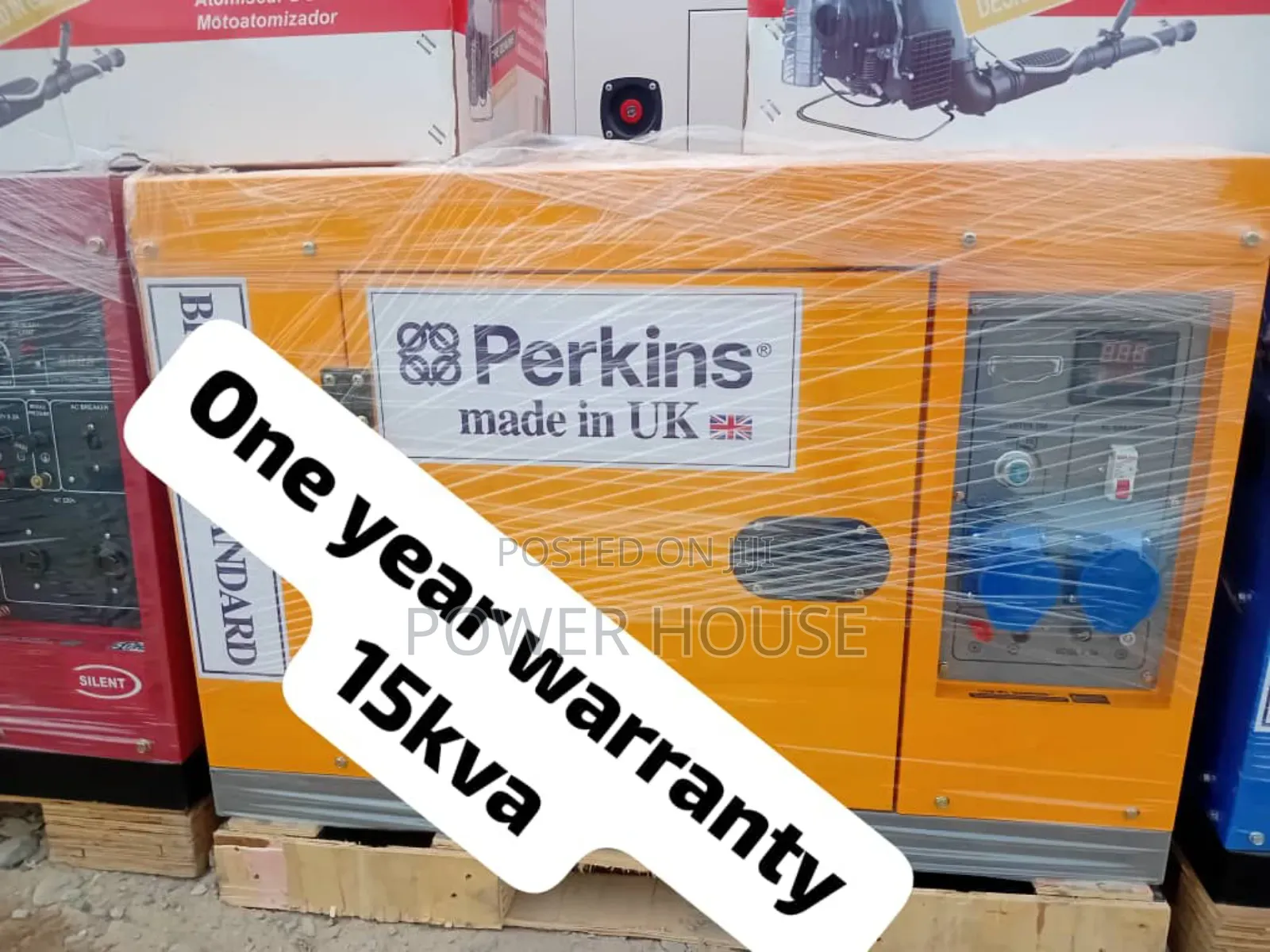 Pertinent 15kva Perkins Diesel 13000watts Silent Generator