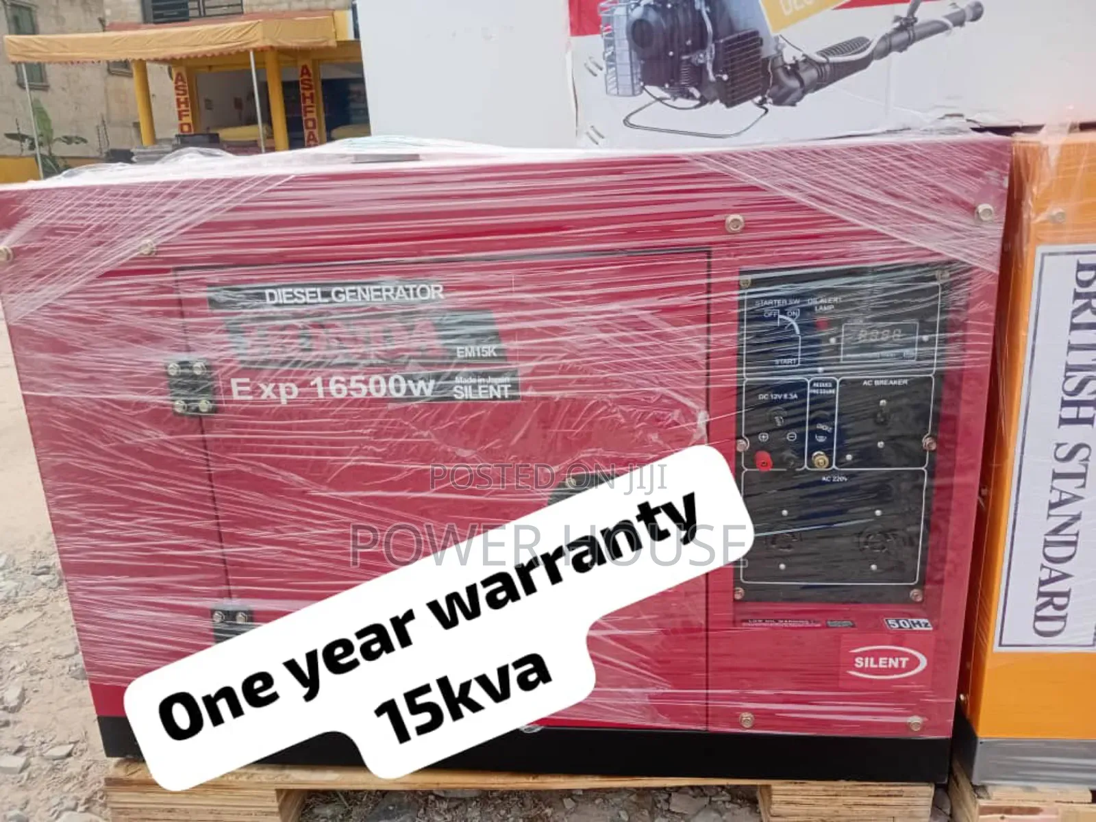 Pertinent 15kva 16500watt Diesel Silent Generator 15kva