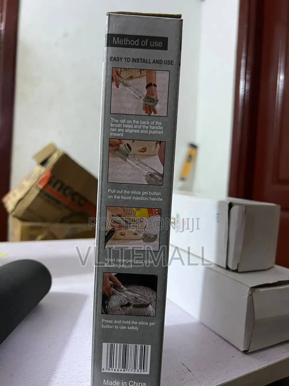 Decontamination Work Brush